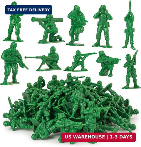 Green army men - green,