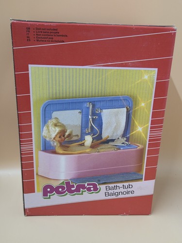 Vintage petra doll bath - vintage,