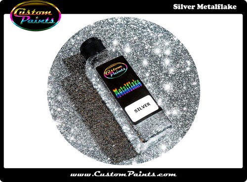 Metal flake silver premium - metal,